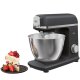 AEG KM5-1-4BPT, Planetaria Impastatrice, 1200W, Capacita' 5L, 6 Velocita' + Controllo Manuale, Ciotola In Acciaio Inox, Accessorio Frusta/Gancio Per Impasti, Nero 13