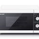 Sharp YC-MG01E-W forno a microonde Nero, Bianco Microonde con grill Superficie piana 20 L 800 W 4