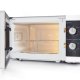 Sharp YC-MG01E-W forno a microonde Nero, Bianco Microonde con grill Superficie piana 20 L 800 W 6