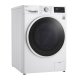 LG F84DV3UTNWT lavasciuga Libera installazione Caricamento frontale Bianco E 9
