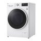 LG F84DV3UTNWT lavasciuga Libera installazione Caricamento frontale Bianco E 11