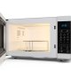 Sharp YC-MG51E-W forno a microonde Nero, Bianco Microonde con grill Superficie piana 25 L 900 W 5