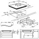 AEG IKE64453IB Nero Da incasso 58 cm Piano cottura a induzione 4 Fornello(i) 11