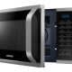 Samsung MC28H5015AS Nero, Argento Microonde combinato Superficie piana 28 L 900 W 5