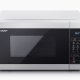 Sharp YC-MG51U-S forno a microonde Nero, Argento Microonde con grill Superficie piana 25 L 900 W 5