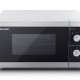 Sharp YC-MS01U-S forno a microonde Nero, Argento Solo microonde Superficie piana 20 L 800 W 4