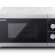 Sharp YC-MG01U-S forno a microonde Nero, Argento Microonde con grill Superficie piana 20 L 800 W 5
