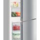 Liebherr KGNl 2060-4 Libera installazione 334 L E Argento 3
