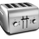 KitchenAid KMT4115SX tostapane 5 4 fetta/e 1400 W Acciaio spazzolato 5