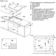 Neff T58PX6G70 piano cottura Nero Da incasso 80 cm Piano cottura a induzione 4 Fornello(i) Cappa da incasso 6