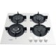 Whirlpool AKT 625/WH Nero, Bianco Da incasso 60 cm Gas 4 Fornello(i) 3