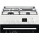 Electrolux LKM624011W Cucina Elettrico Gas Nero, Bianco 4