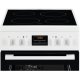 Electrolux LKR524288W Cucina Elettrico Piano cottura a induzione Nero, Bianco A 3
