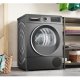 Bosch Serie 6 WQG2450R10 asciugatrice Libera installazione Caricamento frontale 9 kg A++ Nero 4