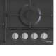 Gorenje G640EXB piano cottura Nero Superficie piana Gas 4 Fornello(i) 6