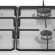 Beko HIBG64123SX piano cottura Acciaio inox Da incasso 61 cm Gas 4 Fornello(i) 4