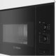 Bosch Serie 4 BFL520MB0 forno a microonde Nero Solo microonde Da incasso 20 L 800 W 5