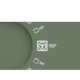 Electrolux KODDP60X 3380 W Acciaio inox 10