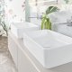 Villeroy & Boch Collaro Rettangolare Ceramica Lavello montato su piano 9