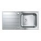 GROHE К500 Lavello montato su piano Rettangolare Acciaio inox 3