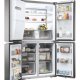 Haier Cube 90 Serie 7 HCR7918EIMP frigorifero side-by-side Libera installazione 601 L E Platino, Stainless steel 20