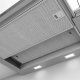 Bosch DFM064A53 cappa aspirante Semintegrato (semincassato) Metallico, Argento 400 m³/h 4
