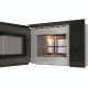 Haier Series 4 HWO38MG6HXB Nero Microonde con grill Da incasso 25 L 900 W 4