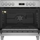 Beko GM17300GXNS cucina Elettrico Ceramica Nero, Acciaio inox 6
