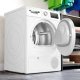 Bosch Serie 4 WTH83V03 asciugatrice Libera installazione Caricamento frontale 7 kg A++ Bianco 7