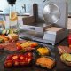 Rotel Allesschneider U4032CHCH affettatrice Elettrico 150 W Acciaio inox 9