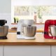 Bosch Serie 4 MUM5X720 robot da cucina 1000 W 3,9 L Rosso, Argento Bilance incorporate 12