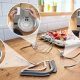 Bosch MUM5XL72 robot da cucina 1000 W 3,9 L Grigio, Argento Bilance incorporate 7