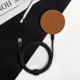 Native Union DROP-BRN-CLTHR-NP Caricabatterie per dispositivi mobili Cuffie, Smartphone Marrone AC Carica wireless Ricarica rapida Interno 4