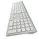 XtremeMac XWH-WIK-83 tastiera USB QWERTY Belga, Francese, Inglese britannico Argento 5