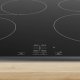 Bosch Serie 4 NIF64RCB5E piano cottura Nero Da incasso 60 cm Piano cottura a induzione 4 Fornello(i) 4