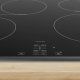 Bosch Serie 4 NIF645CB5M piano cottura Nero Da incasso 60 cm Piano cottura a induzione 4 Fornello(i) 3