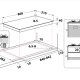 KitchenAid KHWL 942 Acciaio inox Da incasso 86 cm Gas 5 Fornello(i) 5