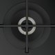 KitchenAid KHGL 642 NB Nero Da incasso 59 cm Gas 4 Fornello(i) 3