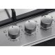 AEG HGB64420SM Nero, Acciaio inox Superficie piana 56 cm Gas 4 Fornello(i) 8