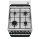 Electrolux LKG500000X Cucina Gas Nero, Acciaio inox 4