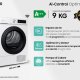 Samsung Asciugatrice AI Control Optimal dry 9Kg DV90BB5245AW 5
