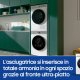 Samsung Asciugatrice AI Control Optimal dry 9Kg DV90BB5245AW 12