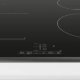 Bosch Serie 4 PVS645BB6E piano cottura Nero, Acciaio inox Da incasso 60 cm Piano cottura a induzione 4 Fornello(i) 4