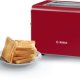 Bosch TAT8614P tostapane 9 2 fetta/e 860 W Rosso, Acciaio 4