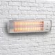 Tristar KA-5086 stufetta elettrica Interno Grigio 1200 W Riscaldatore ambiente elettrico a infrarossi 7