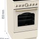 Gorenje GECS5B70CLI Cucina Elettrico Ceramica Avorio 8
