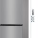 Gorenje NRK6202EXL4 Libera installazione 331 L E Grigio 11