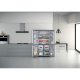Whirlpool WQ9 M2L frigorifero side-by-side Libera installazione 613 L E Acciaio inox 6