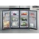 Whirlpool WQ9 M2L frigorifero side-by-side Libera installazione 613 L E Acciaio inox 9