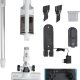 Gorenje SVC252FMWT Aspirapolvere a bastone 2 in 1 Batteria Secco e bagnato Senza sacchetto Bianco 3